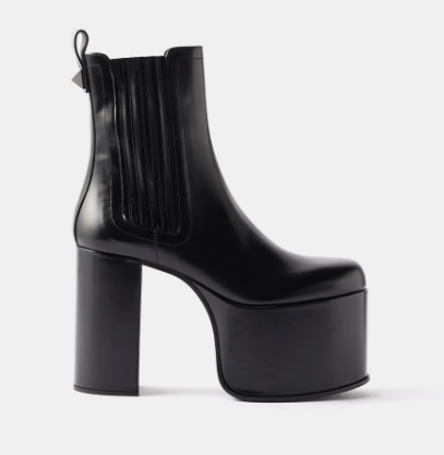 VALENTINO Club 125 Platform Ankle Boots