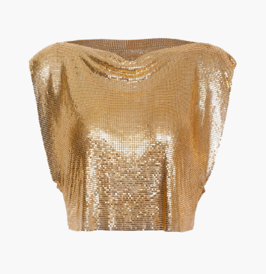 Metallic Glitter Tank Top