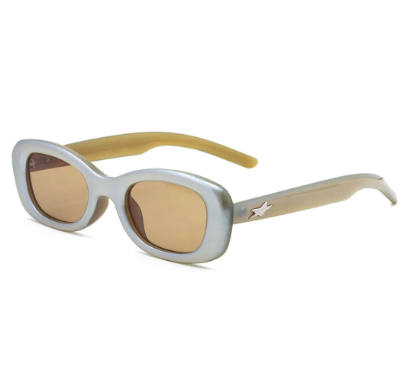 Star Decor Metallic Frame Sunglasses