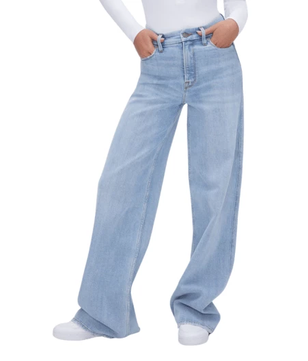 GOOD SKATE WIDE LEG JEANS