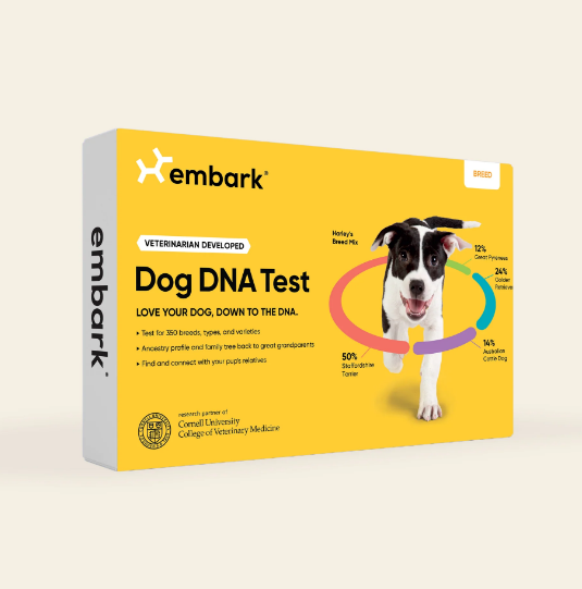 Embark Vet Dog DNA Test Kit sample collection