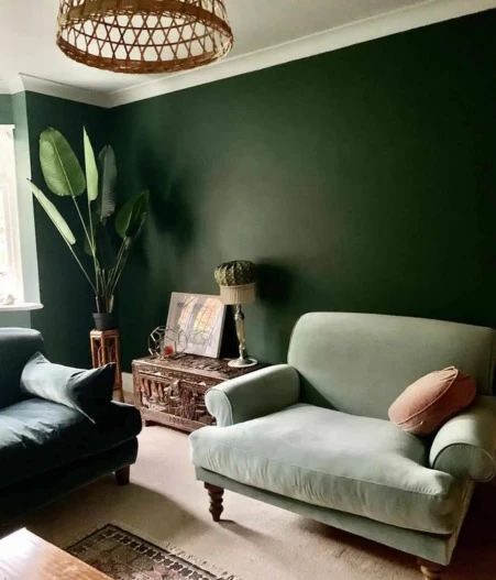 Forest Green wall color