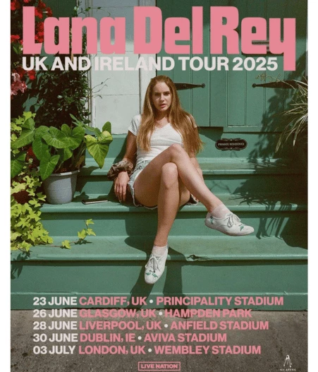Lana Del Rey Tour Dates for 2025